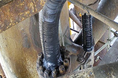 Reparaties en versteviging van leidingen